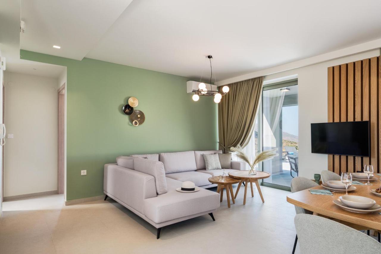 Luxurious Villa Cretan Aura With Private Heated Pool, Jacuzzi And Playroom Agios Ioannis  Εξωτερικό φωτογραφία