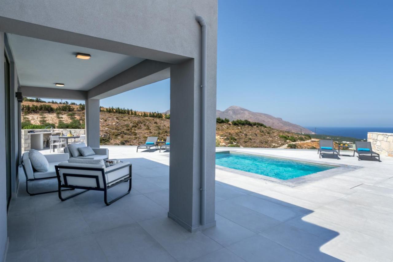 Luxurious Villa Cretan Aura With Private Heated Pool, Jacuzzi And Playroom Agios Ioannis  Εξωτερικό φωτογραφία